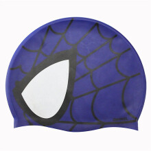 Kids Spiderman Silicone Swim Cap Children Boy Girls Waterproof Swimming Hat