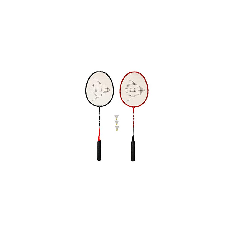 NanoMax Pro Badminton Rackets (2 or 4 Game Options) (2 Red)