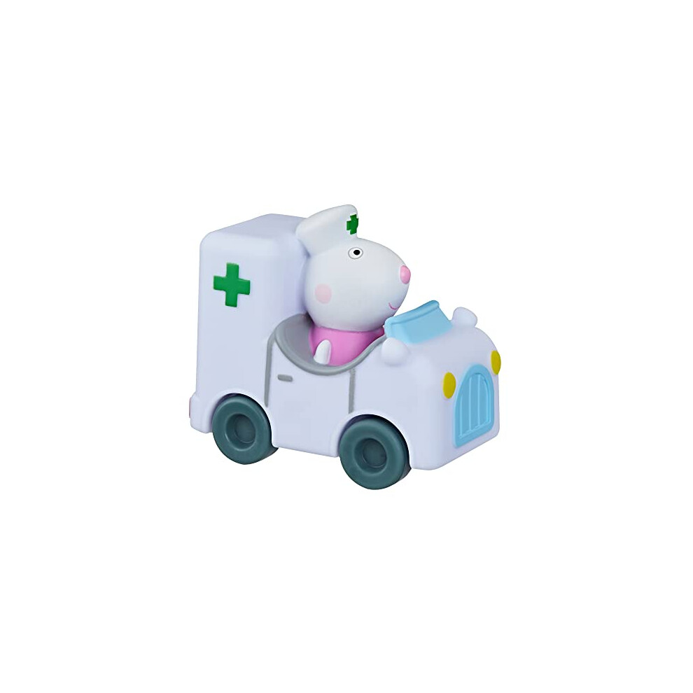 Peppa Pig Little Buggies - Suzy Sheep In Ambulance Toy Vehicle Play Figure