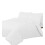 Luxury Hotel Quality T400 30CM Fitted Bed Sheets White Single 1