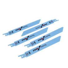 Reciprocating Saw Blades Flexible for Bosch Saws S922BF Uni-Shank Replacement Metal Cutting Blades Tool Kit 150mm Pack of 5