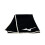 Mizuno Microfiber Cart Towel, Black Large 3