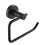 Bristan RD BLK Round Toilet Roll Holder, Black 1