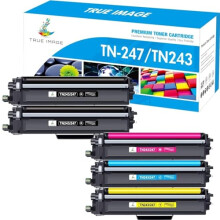 TN-243CMYK Toner Value Pack Compatible for Brother TN243CMYK TN247 TN-243 DCP-L3550CDW DCP-L3510CDW HL-L3210CW MFC-L3750CDW HL-L3230CDW MFC-L3710CW TN