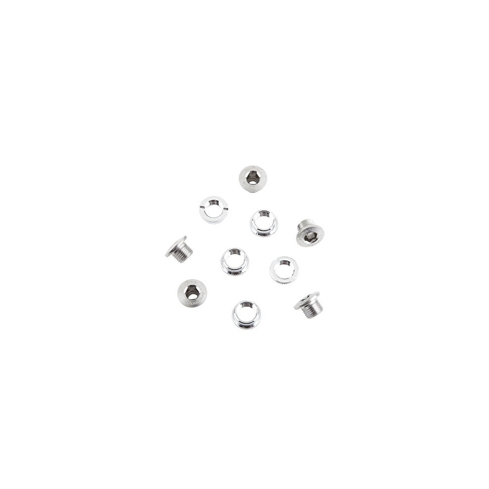 Spares FC-7710 chainring bolts M8 x 6 mm (set of 5), One Size, Y16S98010