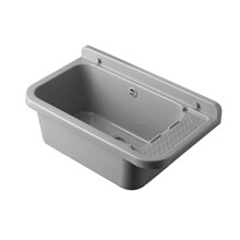 AM2051BG Wall Sink-Pilot Grey Concrete Resin for Outdoor 60x34 h21, 60x34x21 cm