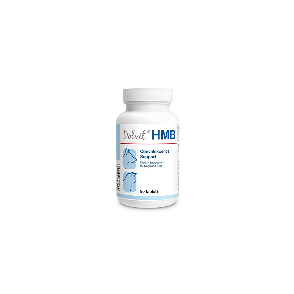 Dolvit HMB 90 tablets Convalescence Support Natural Recovery for Muscle Tissues for DOGS and CATS-image-OPC-PDWBQXT-NEW