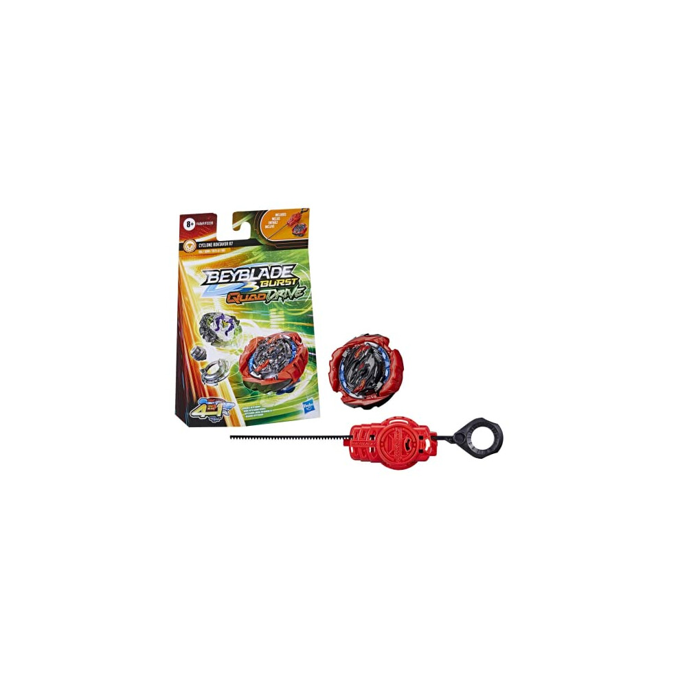 - Beyblade Quad Drive Pack Peony and Launcher, Multicoloured (F3338EU4)