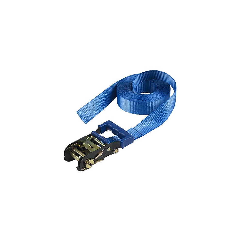 Master Lock Blue 4359Eurdat Ratchet Strap, 6M X 35Mm Strap