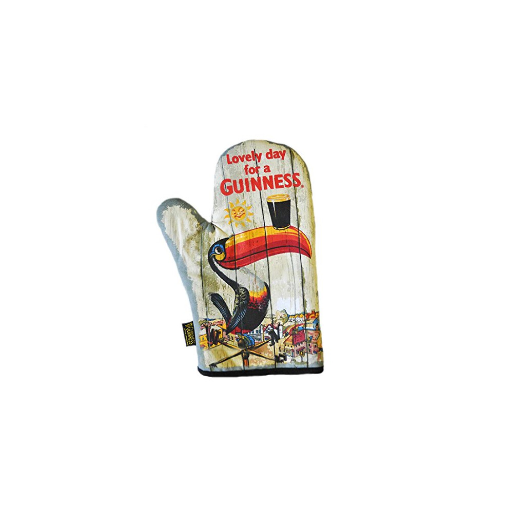 Genuine Licensed Guinness Oven Glove Toucan