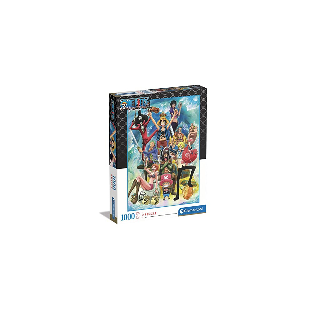 Clementoni 39725 Anime One 1000 Pieces, Jigsaw Puzzle For Adults-Made In Italy