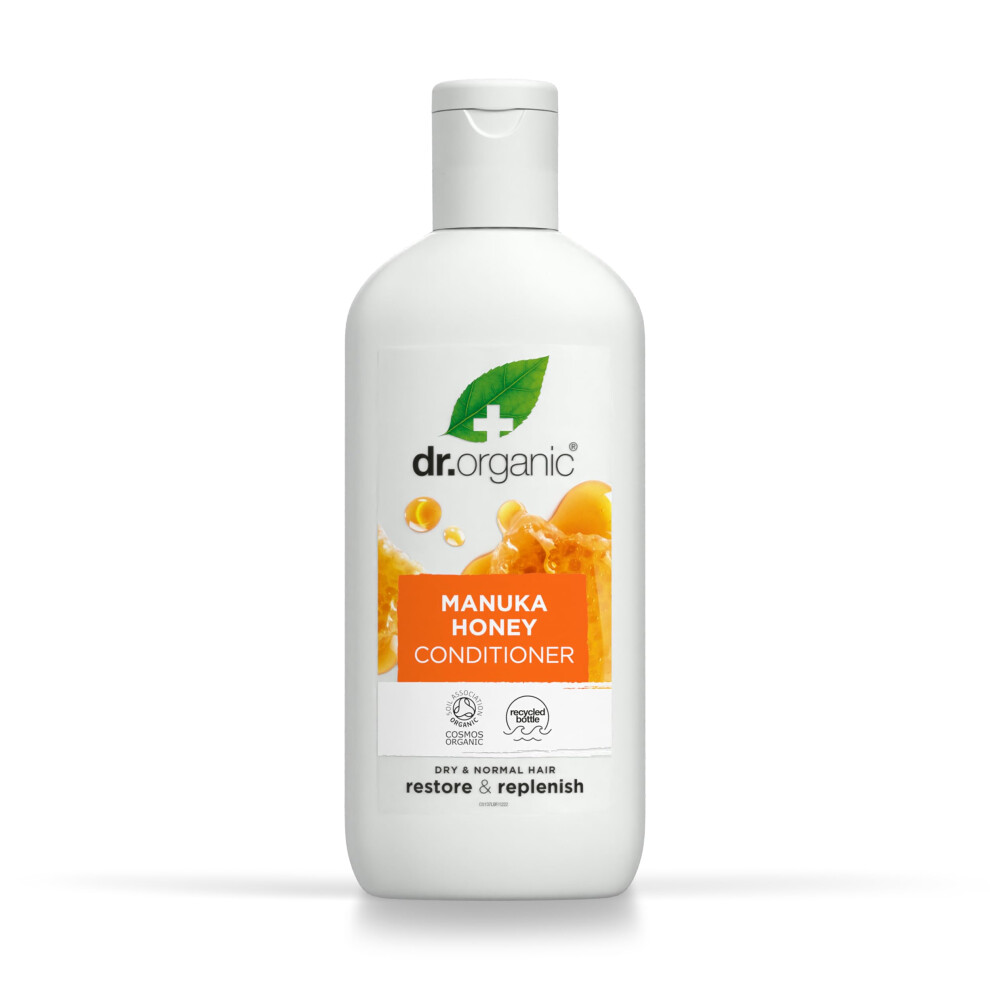 Dr Organic , Organic Manuka Conditioner Natural Vegetarian, Cruelty Free Paraben & Sls Free 265Ml