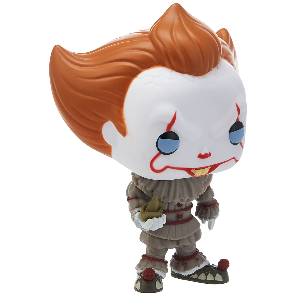 POP! Movies: IT - Pennywise With Boat - IT 2017 - Collectable Vinyl Figure - Gift Idea - Official Merchandise - Toys for Kids & Adults - Movies Fans -