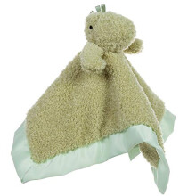 Stuffed Animals Dinosaur Security Blanket Infant Nursery Character Blanket Luxury Snuggler Plush Baby Lovey(Dinosaur, 13 Inches)