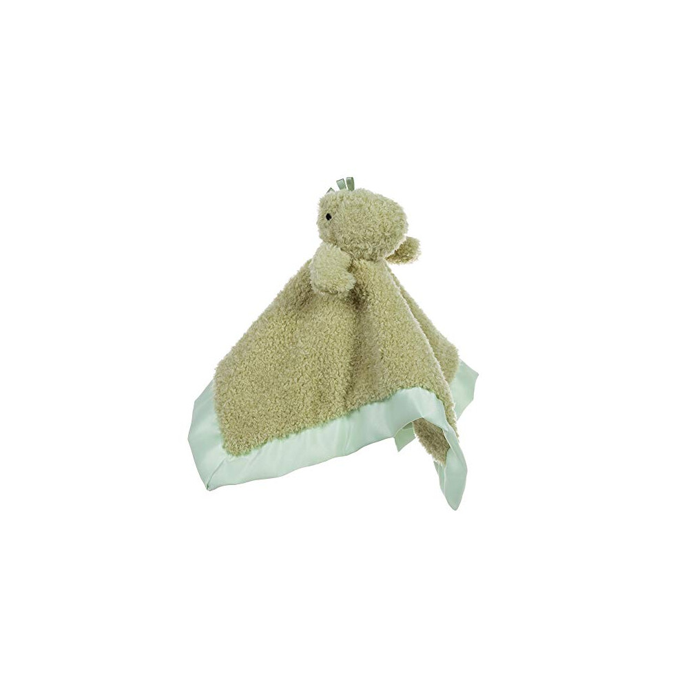 Stuffed Animals Dinosaur Security Blanket Infant Nursery Character Blanket Luxury Snuggler Plush Baby Lovey(Dinosaur, 13 Inches) Apricot Lamb