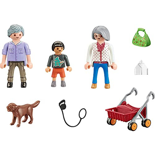 PLAYMOBIL Playmobil Grootouders met Kind 2