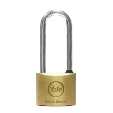 Iron Padlock 60mm - Black - Hardened Steel Shackle - Indoor use
