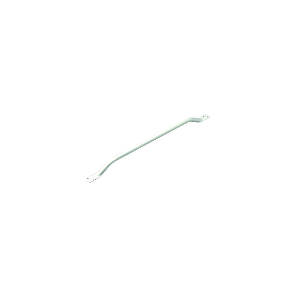 Epoxy Coated Angled Steel Grab Rail, Safety Support Rail, Home Assist Handle for Bathtub, Shower, & Steps, Indoor/Outdoor Use, Disabled Grab Bar, 71.5