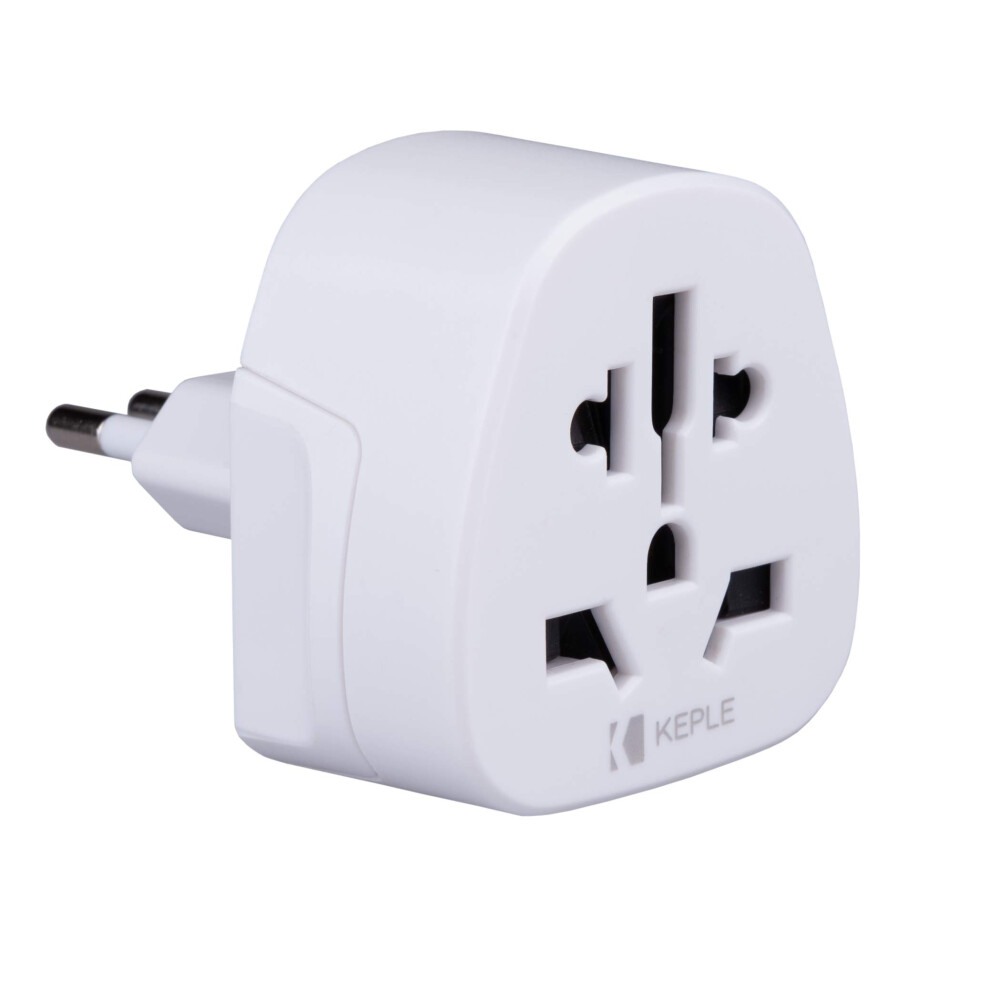 Italy/It Adapter Travel Type L Plug To Uk English, Us Usa American, Aus Australia, Eu Europe European, Asia, China, Thailand, Ireland Adaptor 5056348891294