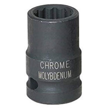 515.0913 1/2" 12 point impact socket, short, 13mm