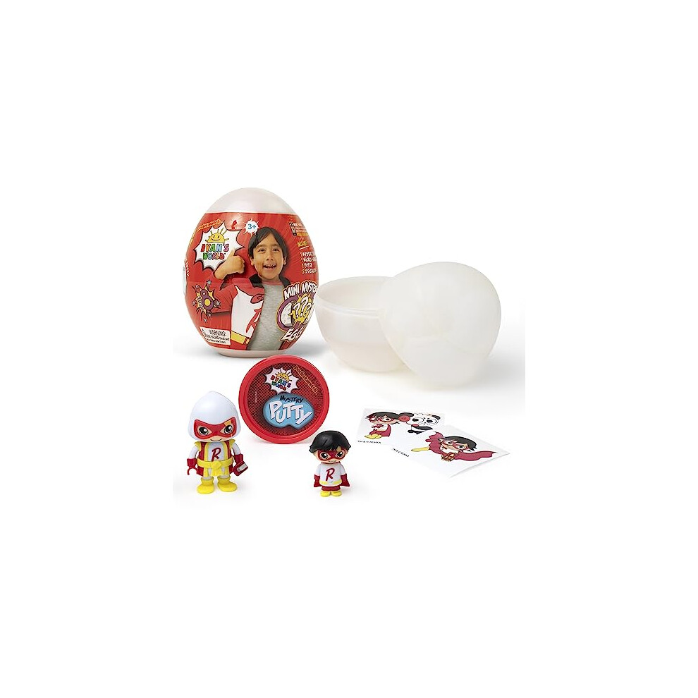 Ryans World Ryan's World: Mini Mystery Egg - Series 8 | Collectable Surprise Toy | For Kids Aged 3+