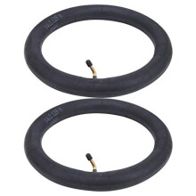 2Pcs Bicycle Inner Tube, Tube Replacement Butyl Rubber Tyre W/Bend Valve for Folding Bicycle Bike(14 * 2.125) Riding racks and storage Cycling 14 inch