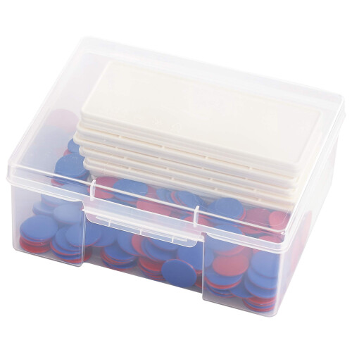 Ten Frame Classroom Set - Maths Manipulatives for Kids - 16 Plastic Ten ...