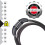 Master Lock 8119EURD Bike Cable Lock with Combination Lock, 1,5 m Cable, Black 3