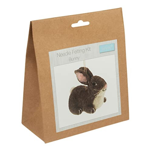 Needle Felting Craft Kit, Bunny, TCK024 1