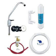 Undersink Drinking Water System, Enjoy Crystal Clear, Great Tasting and Smelling Water On Tap 24/7 with Stylish Chrome Lever Tap