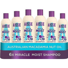 Shampoo 250ml Miracle Moist Pack of 6 cruelty-free