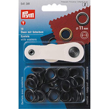 - Prym Bronze (11mm) Eyelets and Washers - 1 Count