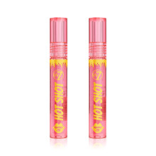 Hot Shot Plumping Oil Bundle - Enhancing & Repairing Plump Effect For Fuller Lips - Clear & Soft, Natural, Everyday Lip Care - 2 Pack