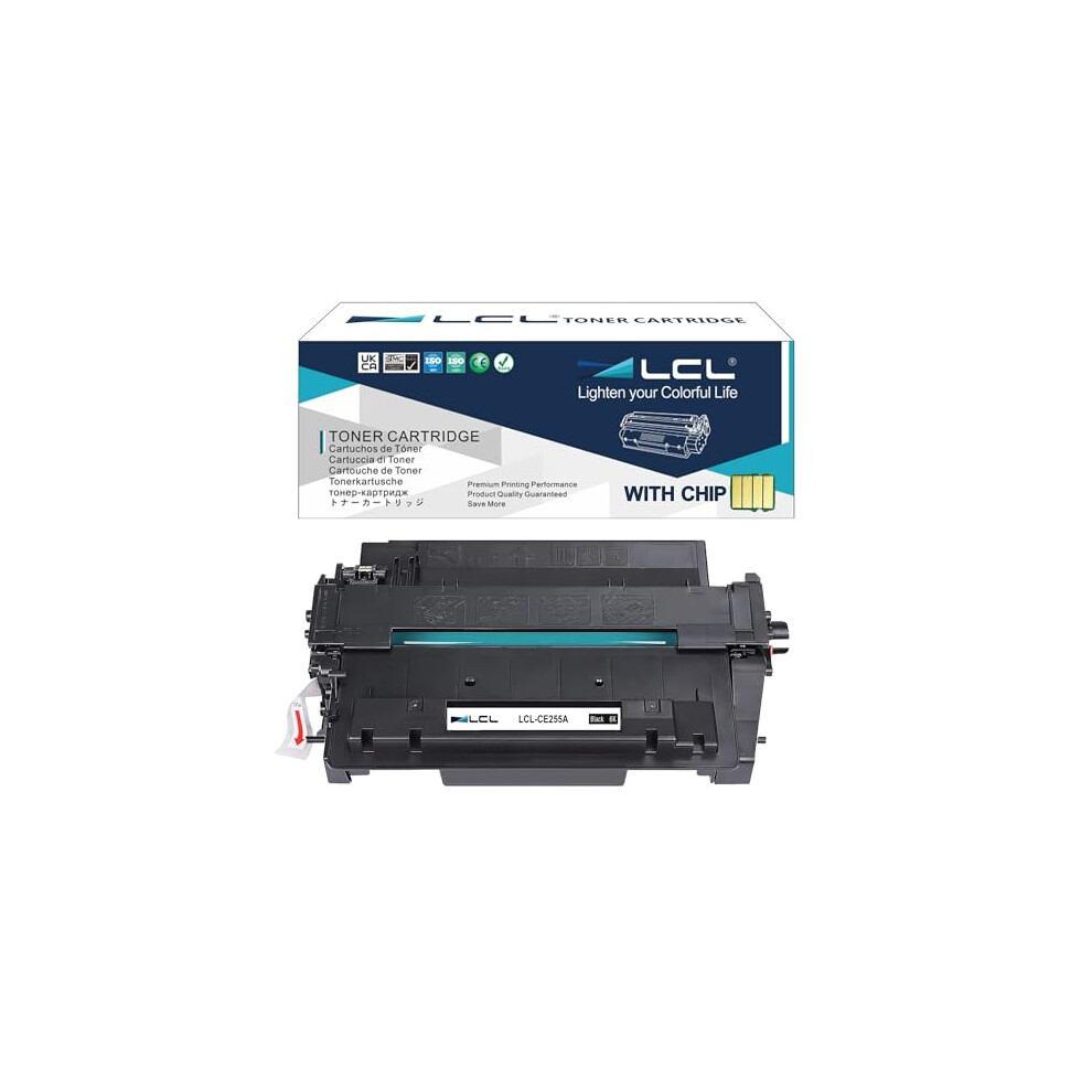 Lclâ Compatible Toner Cartridgeâ 55Aâ Ce255aâ (1Â )Â Replacement Forâ Hpâ Laserjetâ Enterpriseâ P3015 P3015d P3015dn P3015xâ M521dn Mfp Mfp Black 739210137175