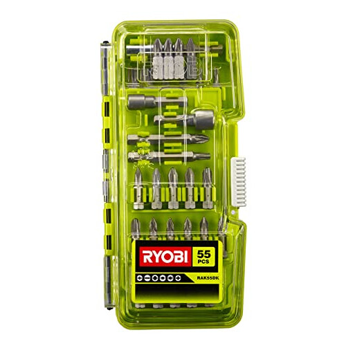 Ryobi RAK55DK Screwdriver Bit Set (55 Piece) 1