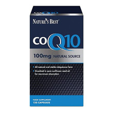 Co Enzyme Q10 [CoQ10] 100mg | 120 Capsules | One-a-Day | 4 Month's Supply | High Potency | Natural Source | Easy, Fast Absorption | High Strength
