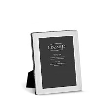 photo frame Nardo, silver plated, tarnish protected, for photo 3,9 x 5,9 in, incl. 2 hangers