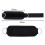 Double D-ring Ankle Cuff Straps Adjustable Leg Weight Wrist Belt for Cable Machine Attachment, 1Pair (Black) 2