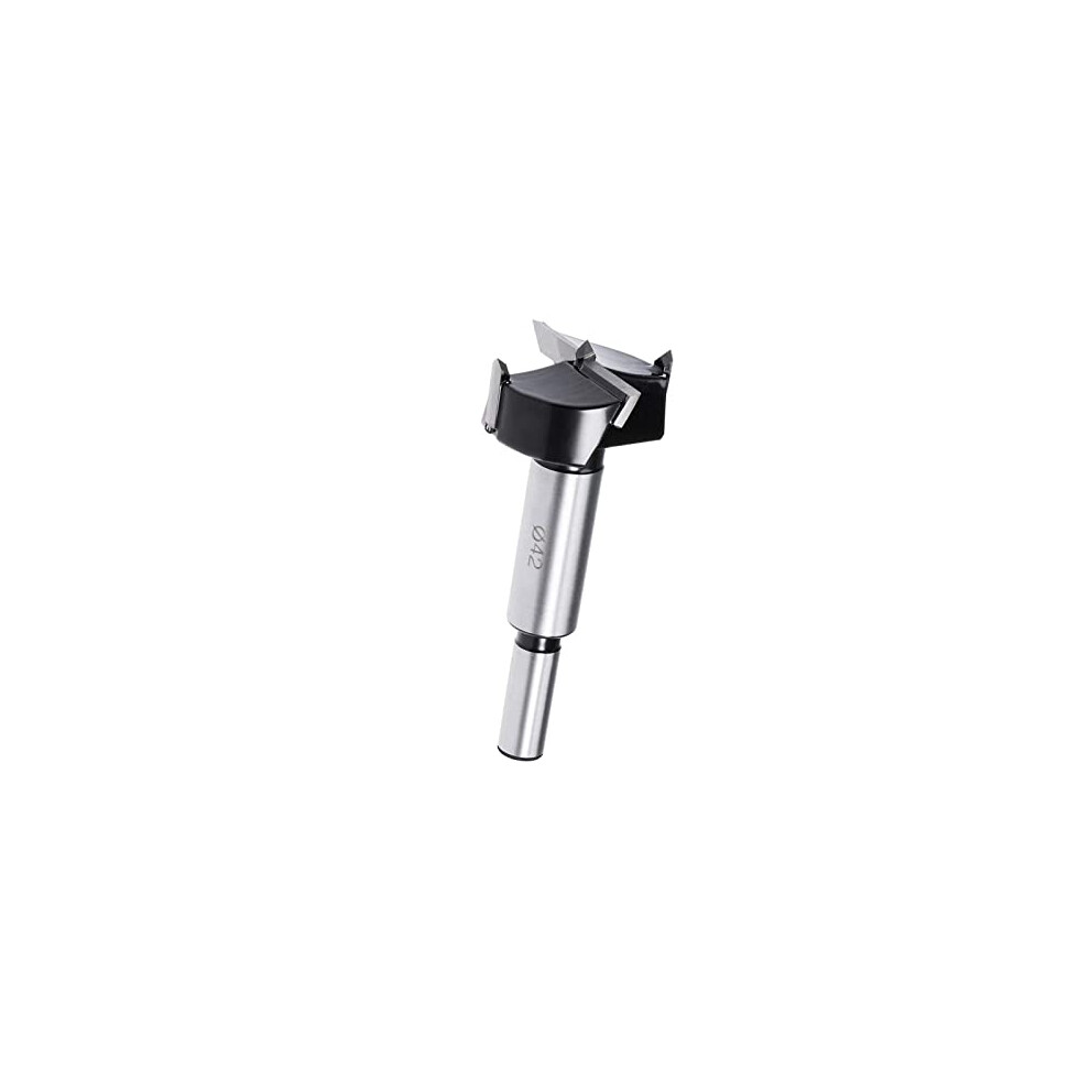 Forstner Drill Bit 42Mm, Tungsten Carbide Wood Hole Saw Auger Opener For Woodworking Hinge Hole Drilling Boring Bit Cutter 656003237372