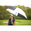 Fulton Stormshield 2 Stripe Print Golf Umbrella 3