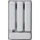 Curver Range-couverts - Curver - 4 Compartiments - 33x20x6 cm - Gris - Polypropylène 2