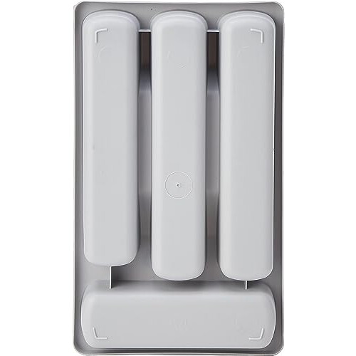 Curver Range-couverts - Curver - 4 Compartiments - 33x20x6 cm - Gris - Polypropylène 1