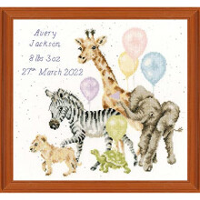 Bothy Threads Cross Stitch Kit - Welcome to The World