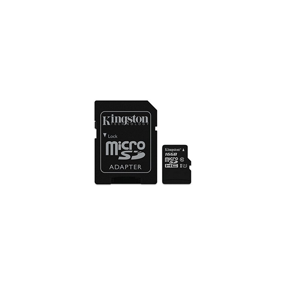 SDCIT/16GB microSDHC 16 GB UHS-I Class10 Industrial Temperature Card + SD Adapter, Black