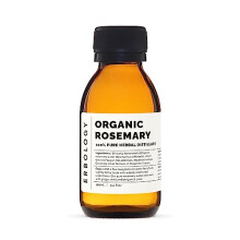 Erbology Organic Rosemary Water 3.4 fl oz - Premium Food Grade Hydrolate of Rosemary - Healthy Hair - Small Batch - Sustainably Sourced Straight