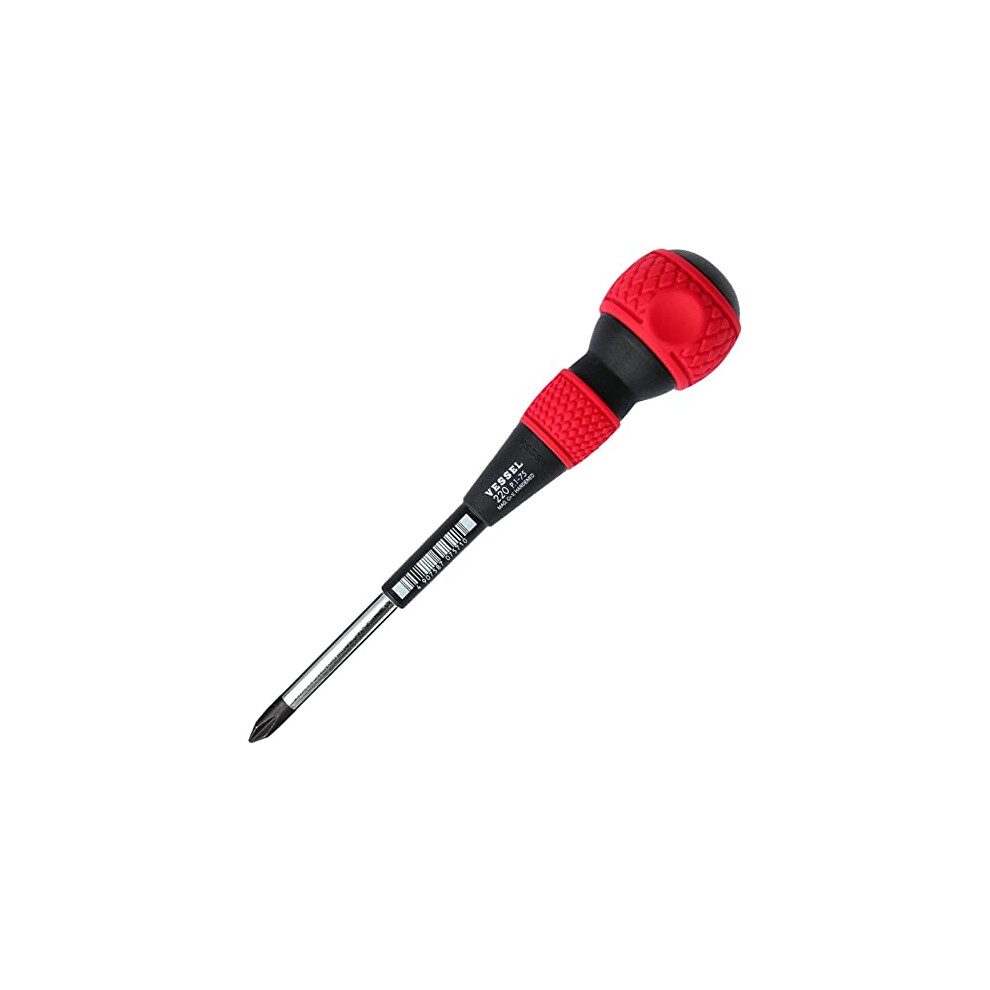 220 Ball Grip +1x75 (JIS) +1 Screwdriver 220-1-75 by Vessel-image-OPC-PDWC9G2-NEW