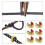 30PCS Archery String Nocking Points Brass Bow String Nocks Buckle Clips for Compound and Recurve Bow String Accessories 3