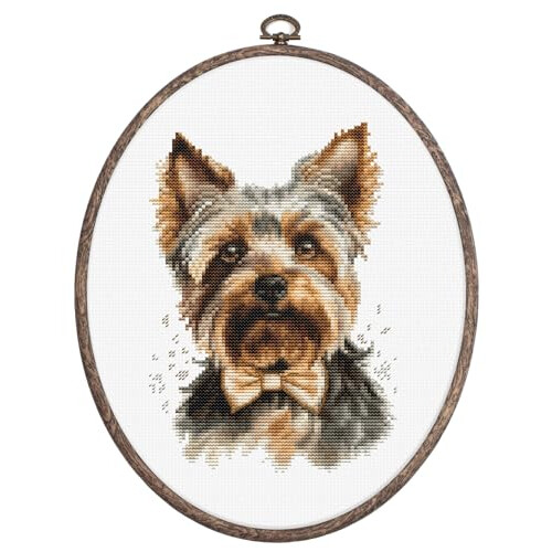 Kit de bordado Yorkshire Terrier Luca-S