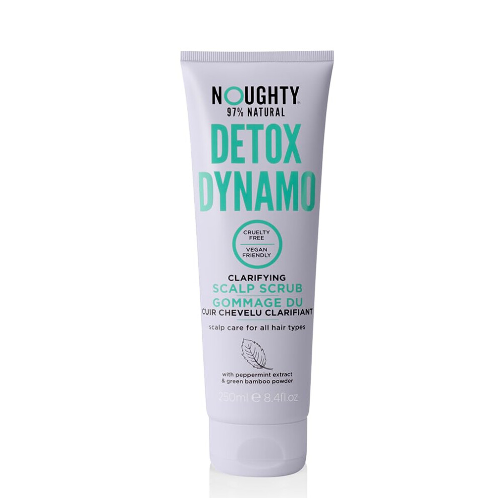 97% Natural Detox Dynamo Clarifying Scalp Scrub, Exfoliating Pre-Shampoo Treatment, Moisture Boosting, Rebalancing Formulation, For all Hair Types,