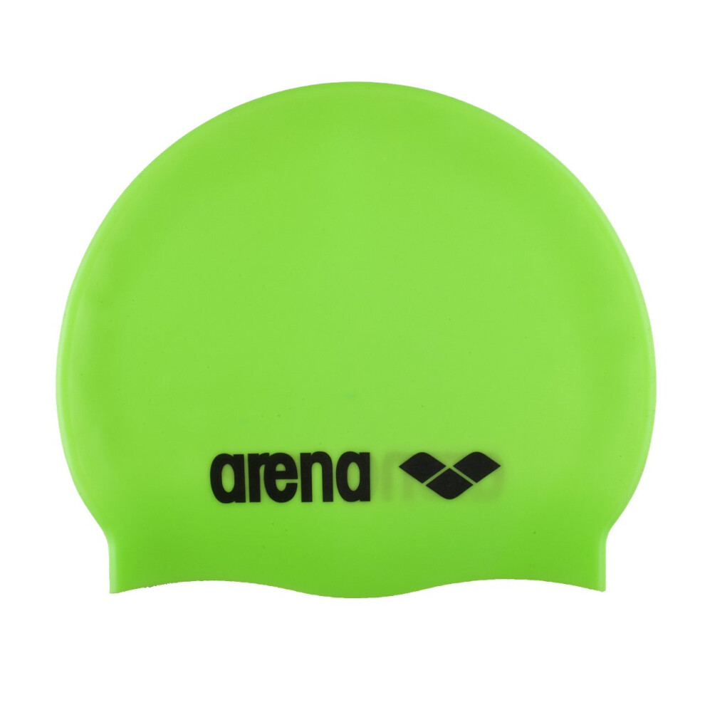 Classic Silicone Unisex Swimming Cap, Swimming Cap Women and Men, Swimming Cap with Reinforced Edge, Soft and Resistant Cap